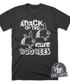 Attack Of The Killer Boo Bees T-Shirt, Funny Halloween Shirts