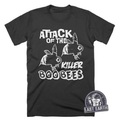 Attack Of The Killer Boo Bees T-Shirt, Funny Halloween Shirts