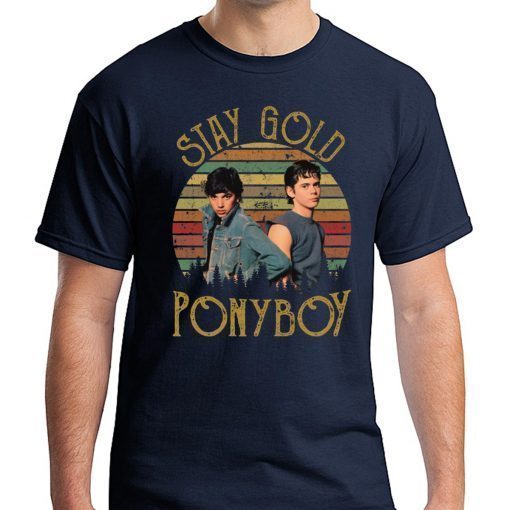 Vintage Stay Gold Ponyboy Tee Shirt