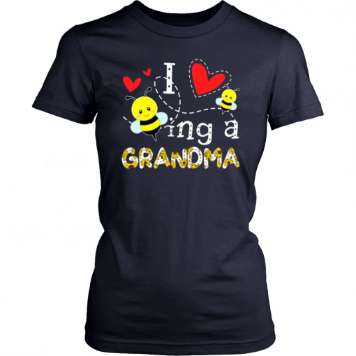 Sunflower Bee I love being a grandma Unisex T-Shirt