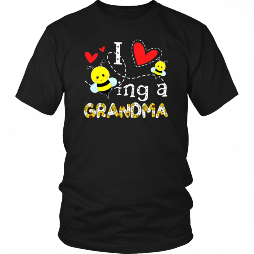 Sunflower Bee I love being a grandma Unisex T-Shirt