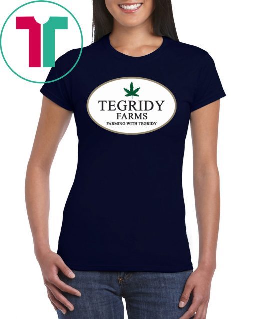 Logo Tegridy Farms Farming With Tegridy T-Shirts