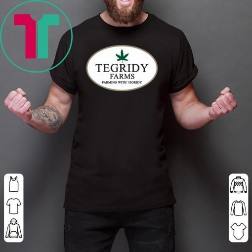 Logo Tegridy Farms Farming With Tegridy T-Shirts