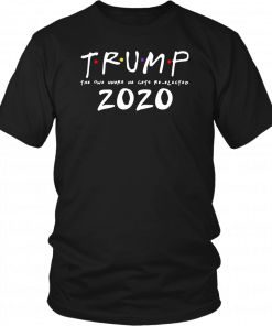 The One Where He Gets Re-Elected Donald Trump Friends 2020 Tee Shirt