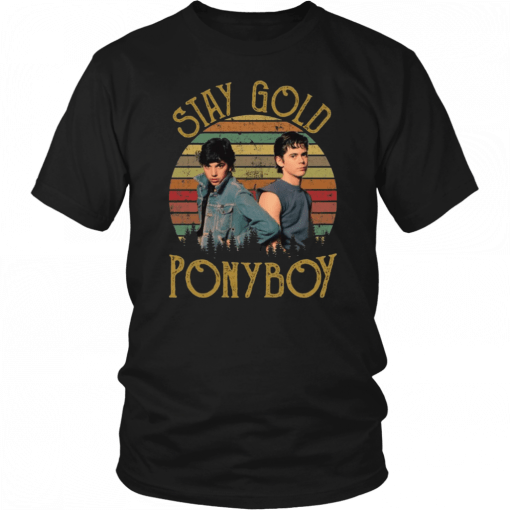 The Outsiders Stay Gold Ponyboy T-Shirts