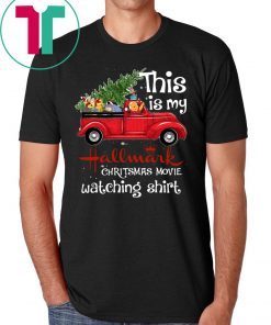 Original This Is My Hallmark Christmas Movie Watching T-Shirt