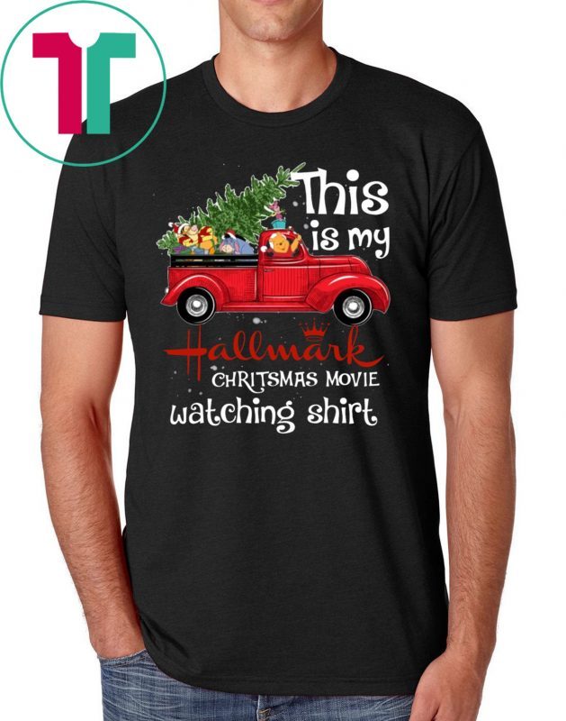 Original This Is My Hallmark Christmas Movie Watching T-Shirt