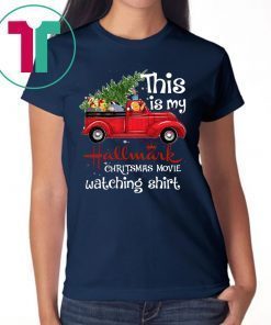 Original This Is My Hallmark Christmas Movie Watching T-Shirt