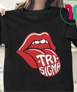 Tri Sigma Sexy Mouth T-Shirt for Mens Womens Kids