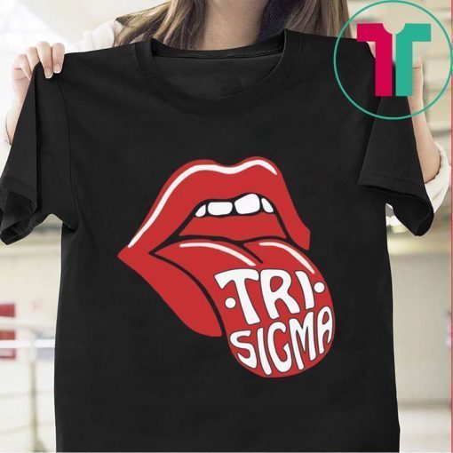 Tri Sigma Sexy Mouth T-Shirt for Mens Womens Kids