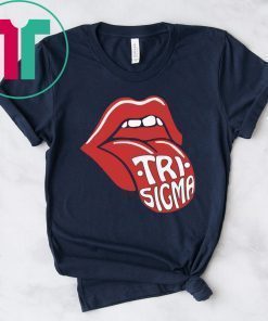 Tri Sigma Sexy Mouth T-Shirt for Mens Womens Kids