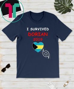 Mens Womens Hurricane Dorian 2019 Bahamas T-Shirt