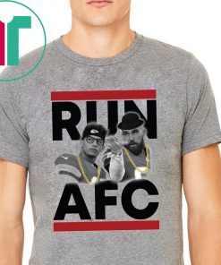 Patrick Mahomes Travis Kelce Run AFC Classic T-Shirt