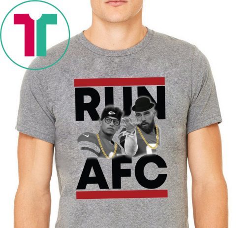 Patrick Mahomes Travis Kelce Run AFC Classic T-Shirt