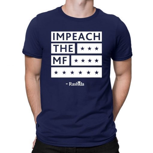 Rashida Impeach the MF black Unisex Tee Shirt