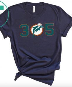 305 Miami Dolphins Funny T-Shirt