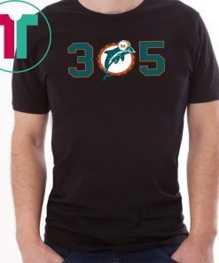 305 Miami Dolphins Funny T-Shirt