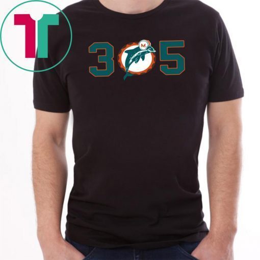 305 Miami Dolphins Funny T-Shirt