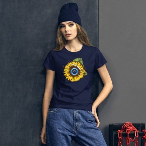 Sunflower Los Angeles Chargers Funny Tee Shirt