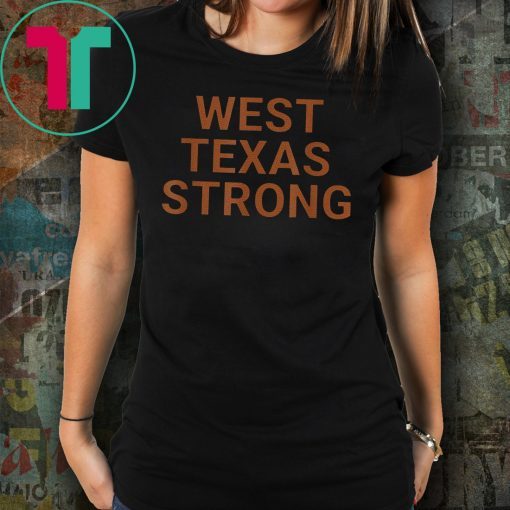 West Texas Strong Football, West Texas Strong 2019 Tee Shirt