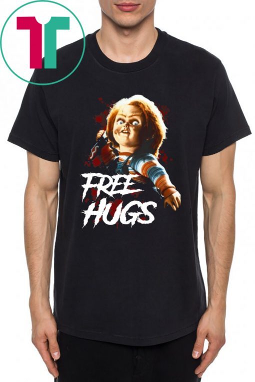 Chucky Free Hugs Horror Gift For Halloween Classic T-Shirt