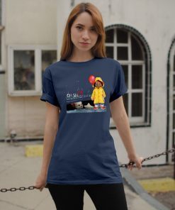 Oh Shit Chucky and Pennywise IT Tee Shirt