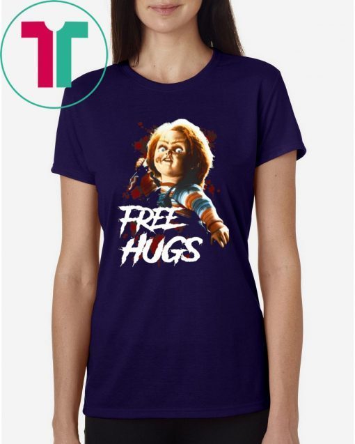 Chucky Free Hugs Horror Gift For Halloween Classic T-Shirt