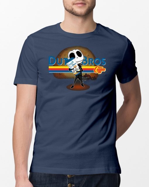 Dutch Bros Jack Skellington Halloween Tee Shirt