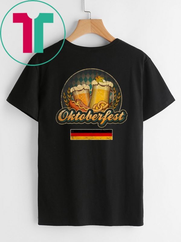 Cool Gift Vintage Oktoberfest German Beer Festival T-Shirt