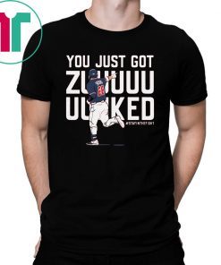 Kurt Suzuki Shirt - Zuuuuuked, Washington, MLBPA T-Shirt