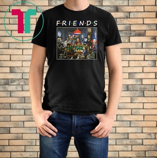 Friends Horror Halloween playing card Shirts