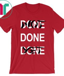 NOT DONE YET SHIRT DERRICK ROSE