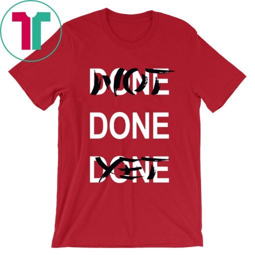 NOT DONE YET SHIRT DERRICK ROSE