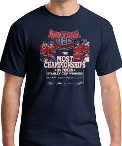 Montreal The Most Championships Unisex T-Shirt