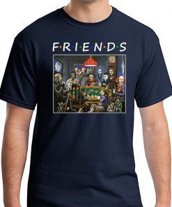 Friends Horror Halloween playing card Shirts