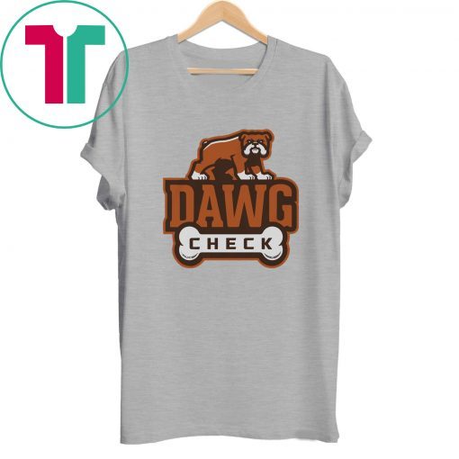 Cleveland Football Dawg Check Shirt