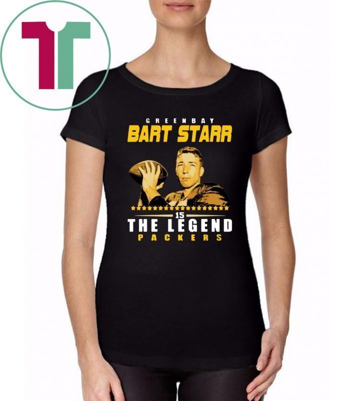 Bart Starr The Legend Green Bay Packers Cool Gift T-Shirt