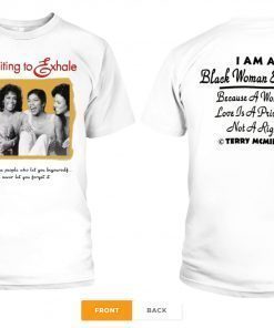 Waiting To Exhale T-Shirt Font and Back