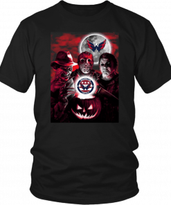 Washington Capitals Copy Halloween Freddy Krueger Jason Michael Myers T-Shirt