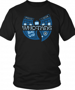 Wu-tang police box who-tang bad wolf doctor who Unisex T-Shirt