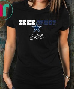 Original Zeke Who Signatures Tee Shirt