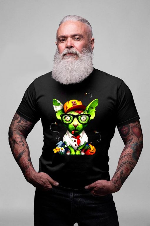 Zombie Sphynx Cat Halloween 2019 T-Shirt
