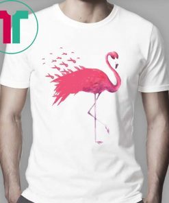 Breast Cancer Awareness Flamingo shirt