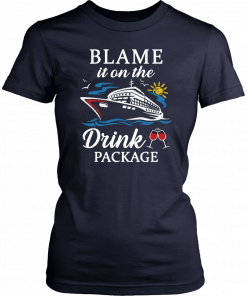 Cruising cruiser drink wine blame it on the drink package Unisex T-Shirt