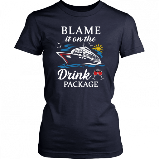 Cruising cruiser drink wine blame it on the drink package Unisex T-Shirt