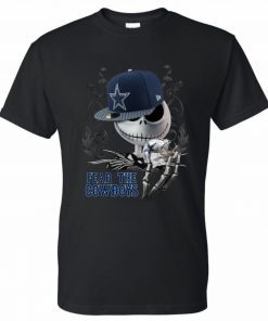 Jack skellington fear the dallas cowboy nfl Unisex T-Shirt