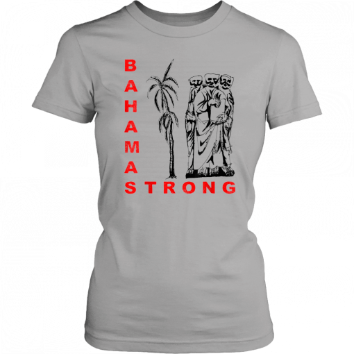 Bahamas Strong Dorian Hurricane Offcial T-Shirt