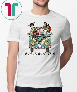 Hippie car friends movie horror movie characters Tee Shirt