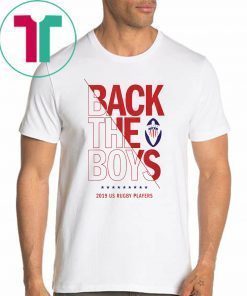 Back the Boys 2019 USA Rugby Players Squad Unisex T-Shirt