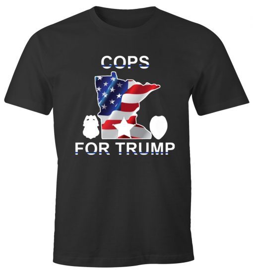 Offcial Where To Buy 'Cops for Trump' Tee Shirt